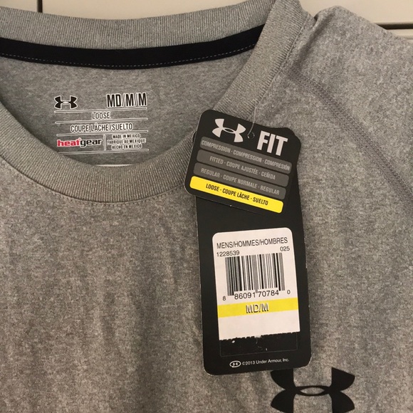 NWT Men’s Under Armour Loose Fit Short Sleeve Tee - Picture 3 of 4